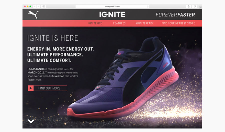 Puma #IgniteReady project artwork