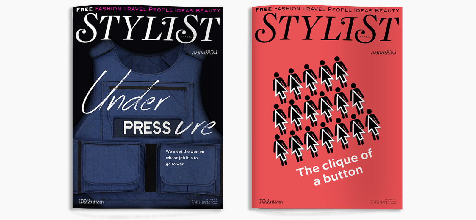 Stylist Magazine project artwork